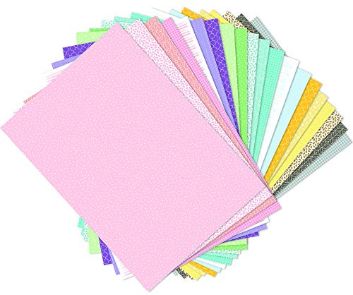 Surfacez mönstrat papper A4 20 färger 80 ark