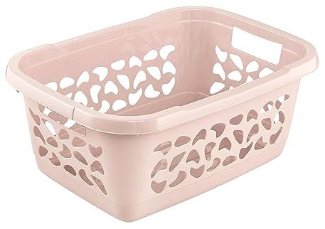 keeeper Wäschekorb, Luftdurchlässiges Dekor, 32 l, Jost, Nordic Pink