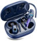 Bluetooth Kopfhörer Sport, In Ear Kopfhörer Kabellos Bluetooth 5.3, 50Std Ultraleicht Earbuds mit Bügel, Noise Cancelling Ohrhörer Bluetooth, HiFi Stereo, LED Anzeige, IP7 Wasserdicht Joggen, Blau