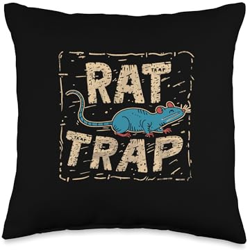 Rat Trap Speech Costume for Boys and Girls Throw Pillow