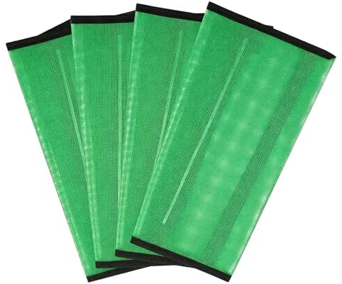 carotoe Juego de 4 mallas sueltas para botas de caballo, mallas protectoras para patas de caballo, para moscas, botas para caballos