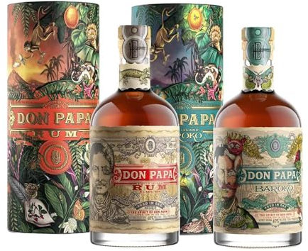 Don Papa Premium Set |Eternal Spring in Sugarlandia (Eco) | Don Papa Baroko 0,7L | Don Papa 7 Jahre 0,7L | 40% Vol. |