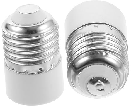 OSALADI 2pezzi Adattatore Portalampada Da Convertitore Per Portalampada Adattatore Per Base Lampada Da Accessori Per Lampade Per Convertire Lampadine