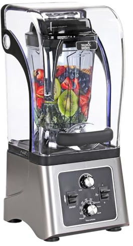 Taylor & Brown 2.5L Commercial Blender Powerful Professional Bar Blender with Sound Enclosure Heavy Duty for Smoothies, Milkshakes and Cocktails 2200W