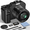 Digital Camera, 5K 64MP Cameras for Photography with WiFi, 64GB Card, Autofocus, Selfie 3 LCD Screen Compact Vlogging Camera for Youtube, Beginners, Teens, Adult