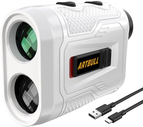 Golf Rangefinder with Slope Switch, Magnetic, Pin Lock Vibration 650 Yards