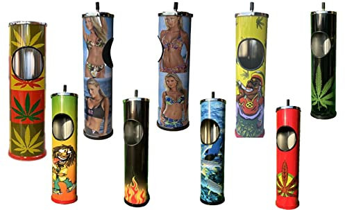 Posacenere girevole Posacenere a vento con motivi assortiti (Feur)