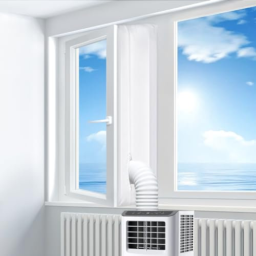 Gruntbear Portable Air Conditioner Window Seal Kit for Casement 300CM/118”
