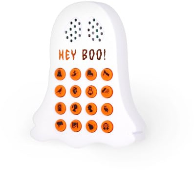 Legami - Halloween Sound Machine, Angstgeräuschgenerator, Geisterform, 16 Soundeffekte