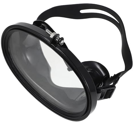 Healeved Occhialini da Sub per Pescatori Lente Singola Hd, Maschera Subacquea per Adulti, Silicone Morbido e Antifog, Protezione Uv, Adatti per Snorkeling e Immersioni All’aperto