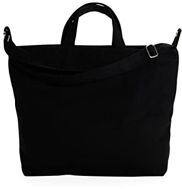 BAGGU Horizontale Enten-Tasche mit Reißverschluss, Schwarz, Einheitsgröße