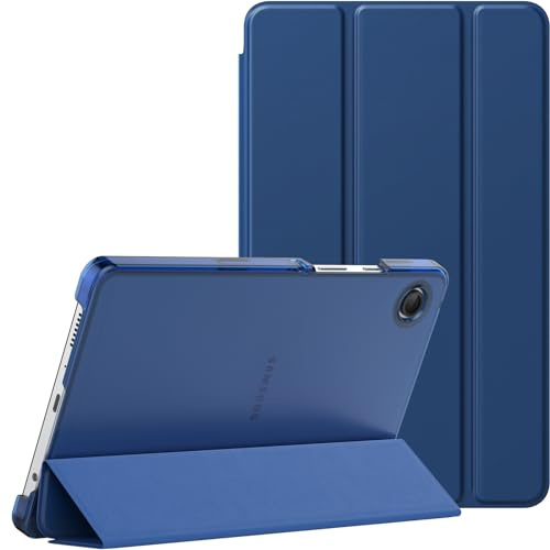 MoKo Cover per Samsung Galaxy Tab A11 8,7 2025/Galaxy Tab A9 8,7 2023, Custodia Rigida con Supporto Leggero per Tablet Samsung A11/A9, Due Angoli di Visualizzazione, Blu Marino
