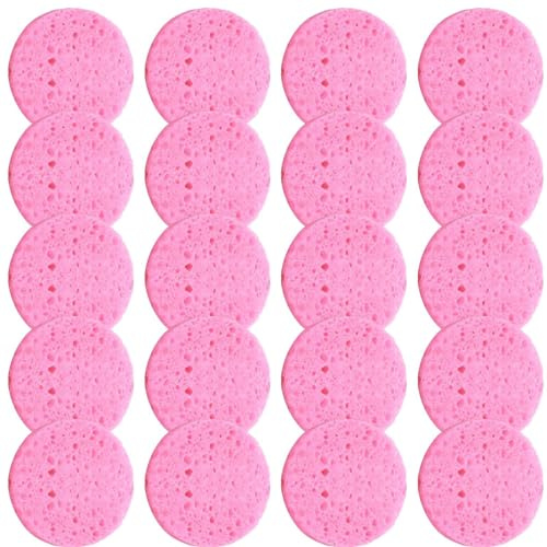 Komprimierter Gesichtsschwamm - Gesichtswaschschwämme, Gesichtspads aus Holzzellstoff-Baumwollschwamm | Reinigungspads, kosmetische Spa-Schwämme, Zellulose-Gesichtsschwämme für das persönliche Spa