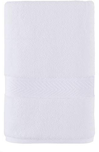 Tommy Hilfiger Modernes amerikanisches Handtuch, einfarbig, 40,6 x 66 cm, 100% Baumwolle, 574 g/m², (Strahlend Weiß)
