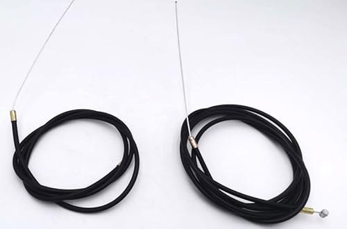 SPEDWHEL Front and Rear Brake Cable Line Replacement Parts for Kugoo g-Booster/G2 Pro Electric Scooter Brake Cable Repair Accessories (Front and Back)
