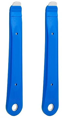 MiOYOOW 2PCS Reifenheber, Fahrrad Reifen Hebel Werkzeug Reifenmontage Fahrradreifen Reparaturwerkzeug mit Ergonomischem Design für Mountainbikes und Rennräder