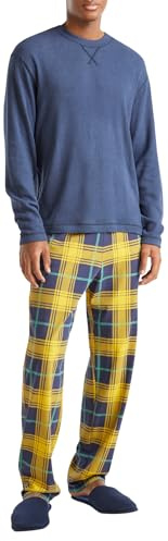 United Colors of Benetton Parte Superior del Pijama Hombre, Turquesa, L