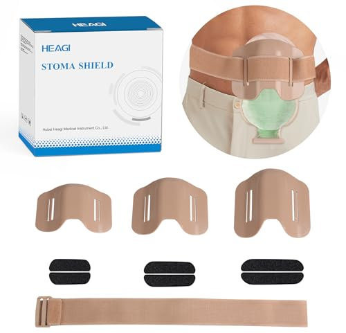 Sacchetti per Stomia, Scudo per Stoma, Protezione Antiurto per Sport e Lavoro, Copertura per Sacca di Stomia, Forniture per Ileostomia, Compatibile con Sacche di Stomia,Protezione per Stoma
