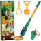 Seruno Detector de Metales Niños - Detector de Oro Portátil, Ajustable 60-80 cm, Ideal para Edades 3-12， Aventura Precisa con Detector de Metales