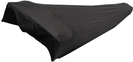 perfk Copertura per Bicicletta, Protezione Solare Pieghevole Facile da Usare Portatile Manubrio Sedile Protezione per Bicicletta per Biciclette elettriche, Nero