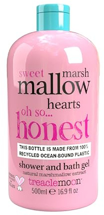 Treaclemoon Sweet Marsh Mallow Hearts Shower and Bath Gel 500ml