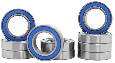6801RS Kugellager 12x21x5mm,12x21 ABEC 3 Blau Gummi versiegelt Präzision Kugellager (Pick von 10 stücke)