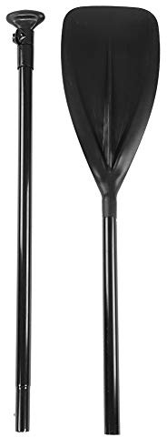 Greensen 2 pagaies en Une pagaie Pagaie télescopique, pagaie de Kayak Pagaie Amovible Pagaie rétractable Pagaie Portable Paddle Surf Palettes réglables