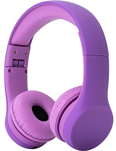 Snug Play+ - Cuffie per bambini con limitazione del volume, per bambini piccoli, colore: Viola