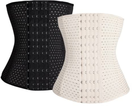 Elastischer Waist Trainer - Corset mit weichen Stahlstäben - Corsage Damen - Bauchgurt nach Geburt - Korsage Damen - Korsett bauchweg - postpartum belly wrap - Unterbrust Korsett - Corsett bauch weg