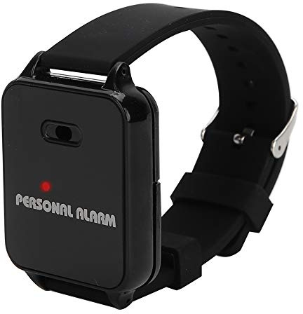 YUYTE Personal Safety Bracelet Alarm with Flashing Light, Outdoor Running Wrist Self-Defence Alarm, Suitable for Elderly, Children, Women