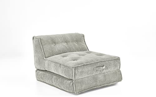 Atlantic Home Collection Home Collection - Poltrona reclinabile XXL PIA con rivestimento in velluto di alta qualità, 106 x 125 x 86 cm (larghezza x profondità x altezza)