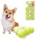 ALL FOR PAWS Ball Launcher Hund Ball Pet Werfen Spielzeug Mini Tennisbälle für kleine bis mittlere Hunde