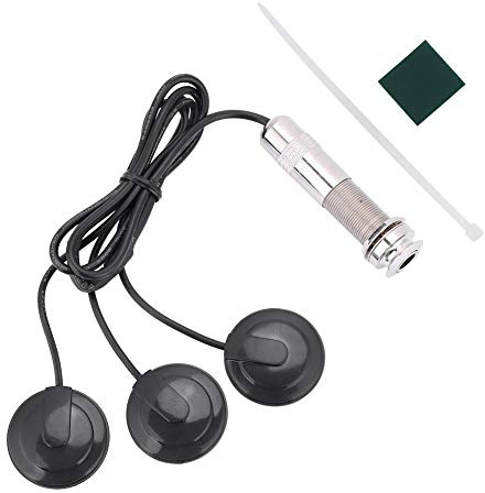 Ezweiji Gitarre Piezo Tonabnehmer, Kontakt Mikrofon Wandler Für Gitarre Ukulele Erhu Banjo String MusikinstrumentPickup Accessories