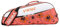 UNISTRENGH Sac de Badminton Tennis,Sac pour Raquette de Tennis,Sac de Badminton pour 3 Raquettes de Badminton,Toile,Imperméable à l'eau,Bandoulière Réglable et Détachable (Rose Passion)