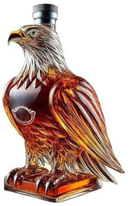 Generisch Whiskey-Adler-Dekanter, 750 ml, Dekanter, Flasche, Geschenk für Männer, Vater, Ehemann