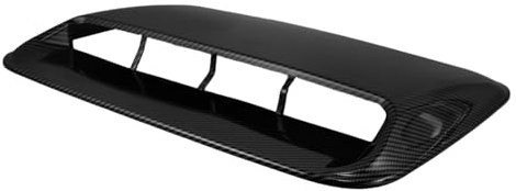 Mobestech Decorazione Automobilistica Ventilazione Cofano Foglia Cover Aspirazione Aria in Abs Resistente per Modelli Rifinitura Estetica per Presa d Aria Motore