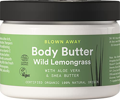 Urtekram - Urtekram Wild Lemongrass Body Butter - 150ml