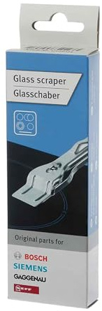 Bosch 17000334 Cooktop Glass Scraper for Induction + Electric Cooktops