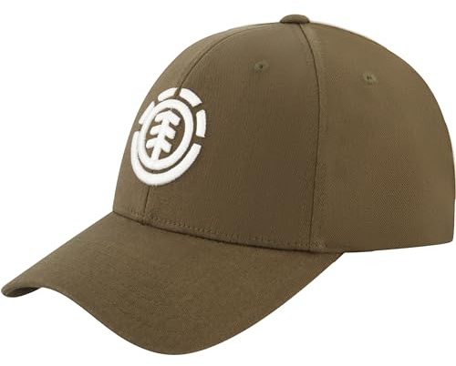 Element Concept One Unisex Adult Baseball Hat, Adult Flex Fit Active Sport Cap with Curved Brim Baseball Cap, Olive/Leaf for Me (Leaf It to Me), One Size, Olive Leaf It to Me, One Size
