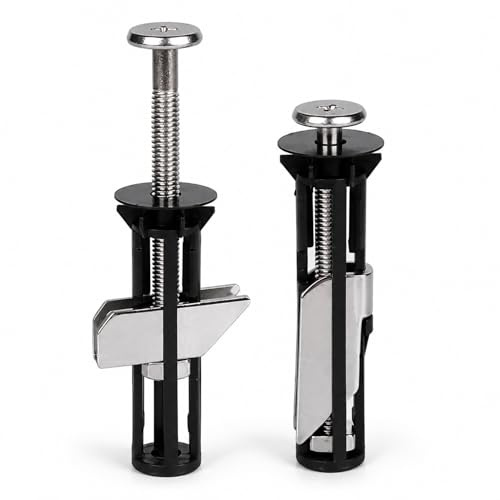 YIPFEN 2 PCS Tornillos Universales para Tapa WC, Anclaje para Asiento de Inodoro, Tornillos de Fijación Robustos, Repuestos para Bisagras Superiores, Fácil Instalación