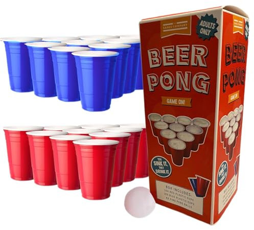The Games Company Jeu à boire Bière-pong / Prosecco / Gin Pong (Bière)