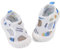 LACOFIA Zapatos Primeros Pasos Bebé Niño Niña Zapatillas de Deporte Infantil Calzado Bebé Transpirables con Suela Goma Antideslizante Azul 17(CN 15)
