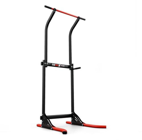 K-Sport: Power Tower Fitnessgerät | Klimmzugstange Freistehend | Multifunktionaler Kraftturm bis 150 kg | Fitness-Tutm | Power Rack for Home Gym | Krafttraining für Zuhause