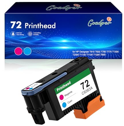72 Testina di stampa rigenerata compatibile per HP 72 testina di stampa C9383A per HP Designjet T610 T620 T790 T770 T1300 T2300 T1120 T1100 T1200 T600 (M/C)