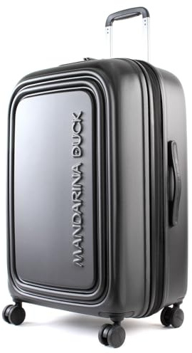 Mandarina Duck Logoduck + Trolley Medium Exp, Nero (Black), 45x69x32/35(LxHxW)