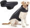 Idepet Hund Haustier Wintermantel Wasserdicht Warme Weste Kleidung Bekleidung Reflektierende Gurt Schwarz Farbe Patchwork Gepolsterte Jacker Hoodie für kleine, mittelgroße Hunde Katzen