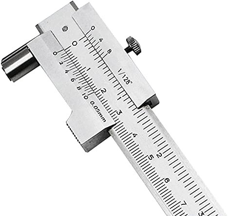 ConBlom Pied à coulisse ZMZ-JI00561 - Jauge de marquage parallèle en acier inoxydable pour mesurer et tracer différents types de traitement (0-200 mm)