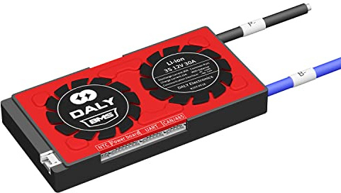 DALY programmerbar konfigurerbar smart BMS 3S 12 V 30 A Li-ion batteriskyddskort med balansledningar ledningar ledningar ledningar UART RS485 CAN kommunikationsbatteri skyddsmodul BMS för 18650