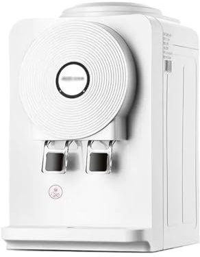 GLigeT Dispensador de Agua Dispensador de Agua de Escritorio pequeño for el hogar, Mini dispensador de Agua de Escritorio for Dormitorio, Oficina, Hielo frío y Caliente Fuente de Agua