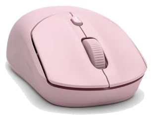 HP 400 mouse wireless dual - Bluetooth e USB 2.4GHz, batteria da 24 mesi, clic silenziosi, tocco morbido, rosa